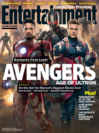 Illustration for article titled Avengers: Age Of Ultron photos confirm James Spader won’t just be a cardboard robot